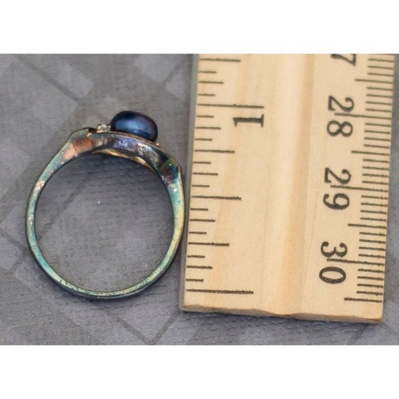 That's How Eye Roll Vintage Sterling Silver Ring by Avon Size 8 US - G1 - Picture 3 of 3